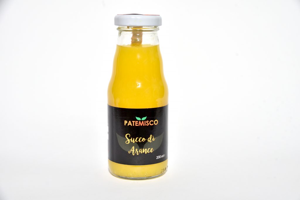 Succo di arance 200 ml - Vendita Online - Azienda Agricola Patemisco